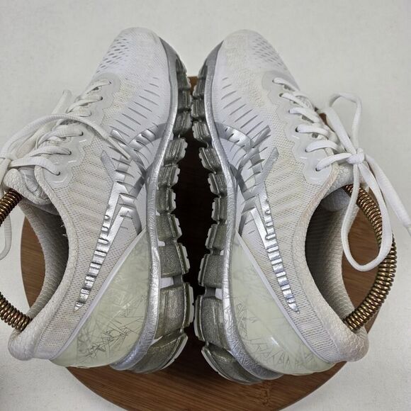 ASICS GEL-Quantum 360 5 Shoes WomensSize 10 White Silver Running Sneakers T5J6N - Picture 10 of 16